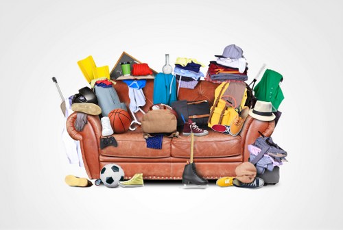 Professionals clearing a house in Greenwich