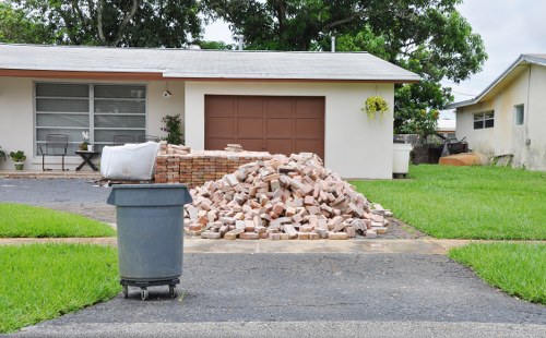 Professional demolition team