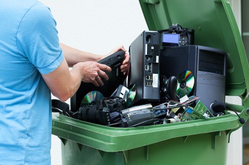 Eco-friendly waste management with a skip