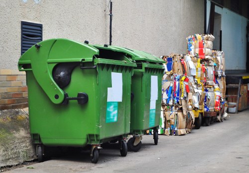 Advanced equipment used for site clearance in Greenwich