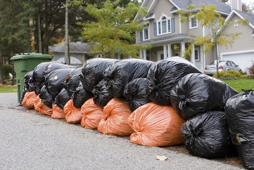 Industrial waste disposal by muck away services in Greenwich
