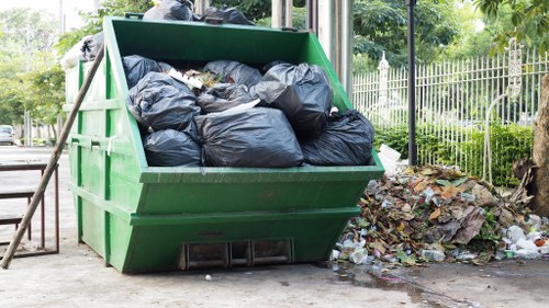 Greenwich construction site cleanup process